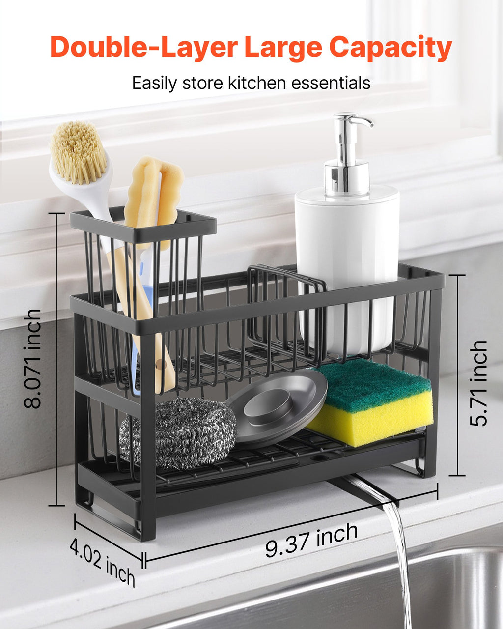 SinkTidy Pro™ — The Sponge Caddy That Finally Made My Kitchen Sink Look Clean
