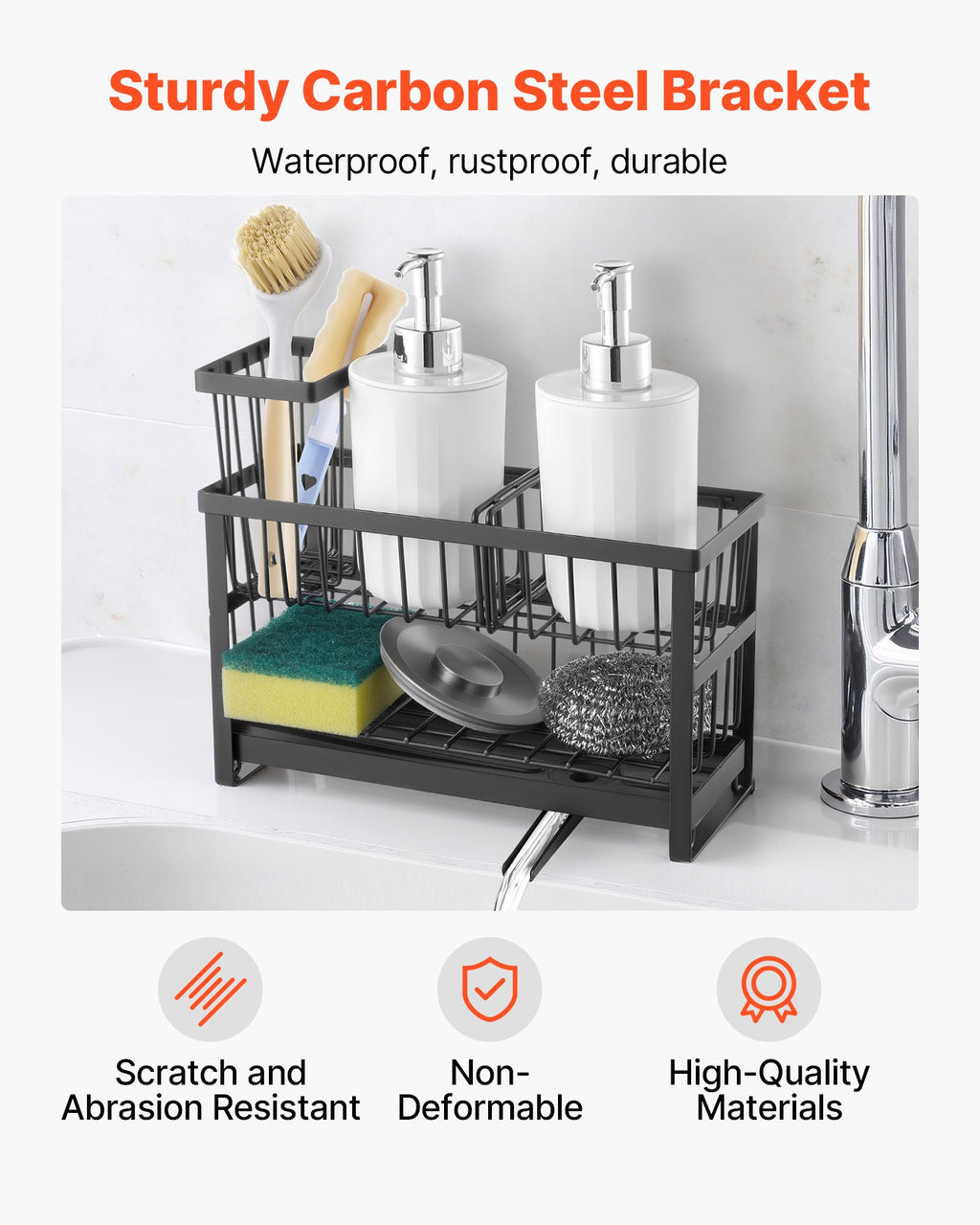 SinkTidy Pro™ — The Sponge Caddy That Finally Made My Kitchen Sink Look Clean