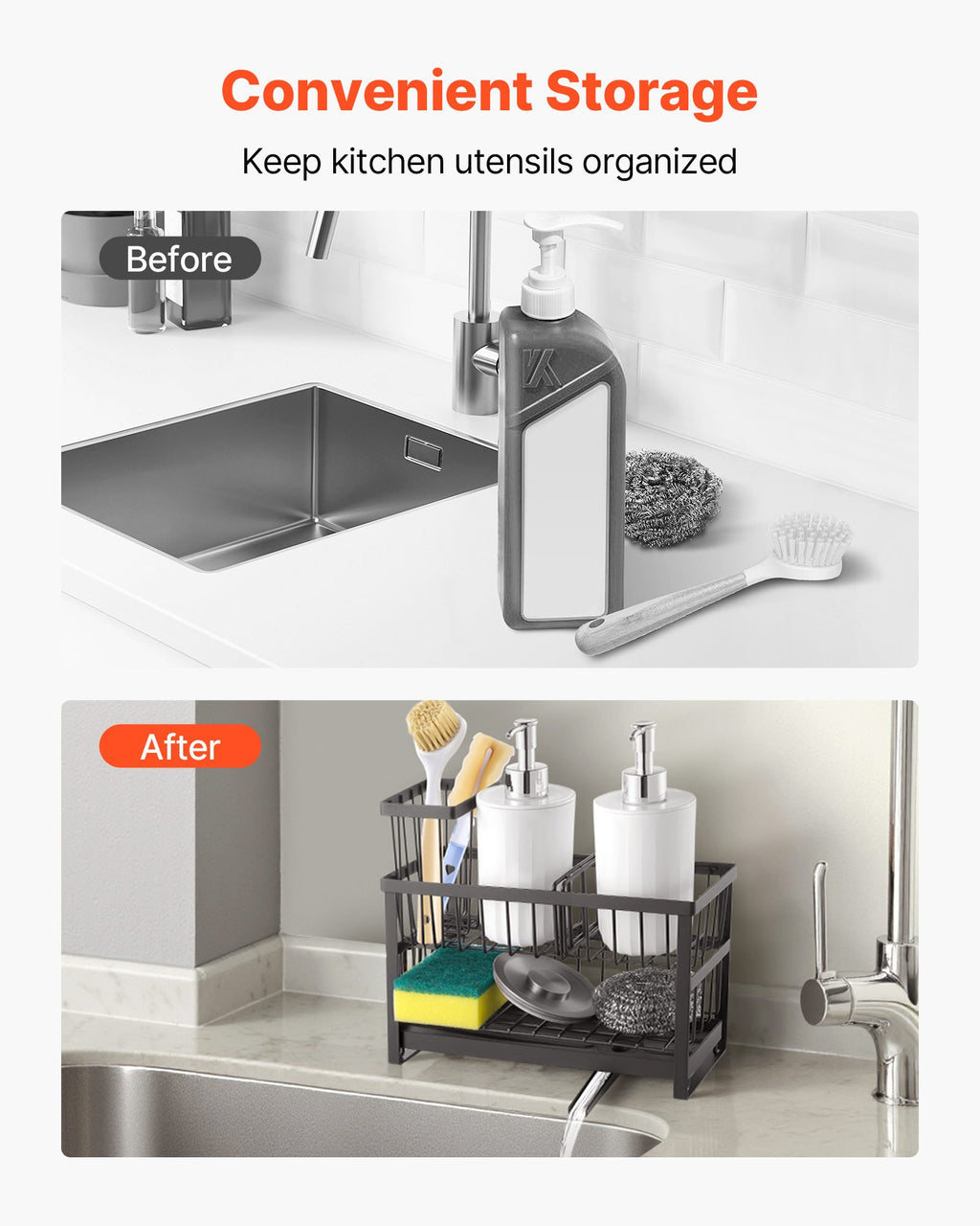 SinkTidy Pro™ — The Sponge Caddy That Finally Made My Kitchen Sink Look Clean